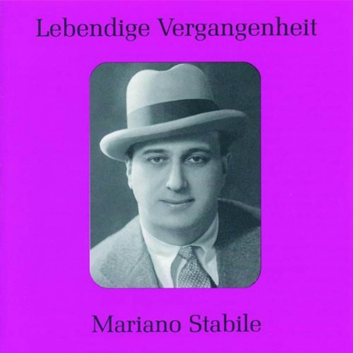 Mariano Stabile LEGENDARY VOICES (1888-1968) CD