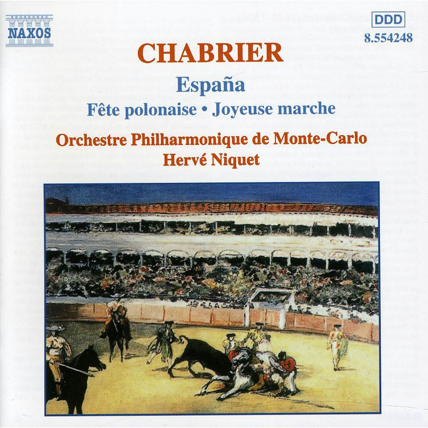 Chabrier ESPANA/JOYEUSE MARCHE CD