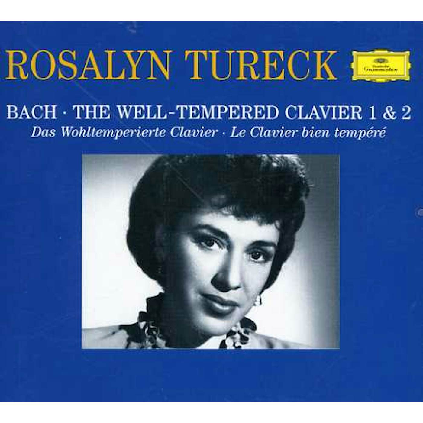 Rosalyn Tureck PLAYS BACH: WELL-TEMPERED CLAVIER 1 & 2 CD