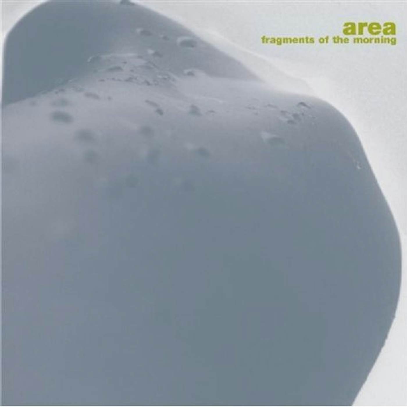 Area FRAGMENTS OF MORNING CD