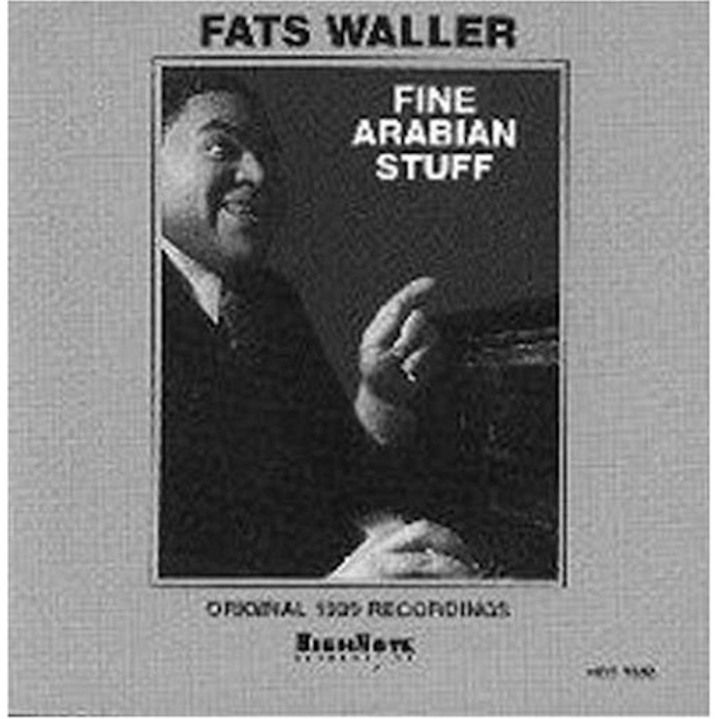Fats Waller FINE ARABIAN STUFF CD