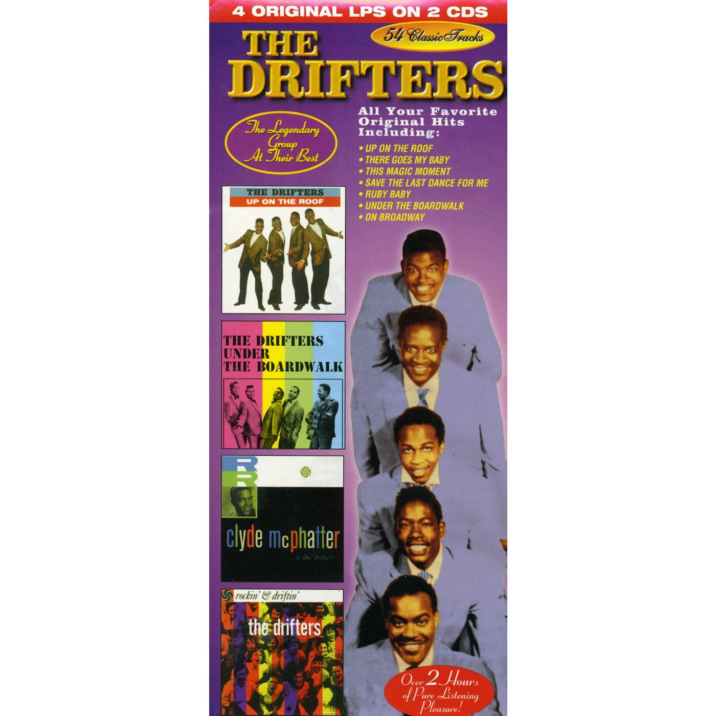 The Drifters LEGENDARY GROUP AT THEIR BEST CD
