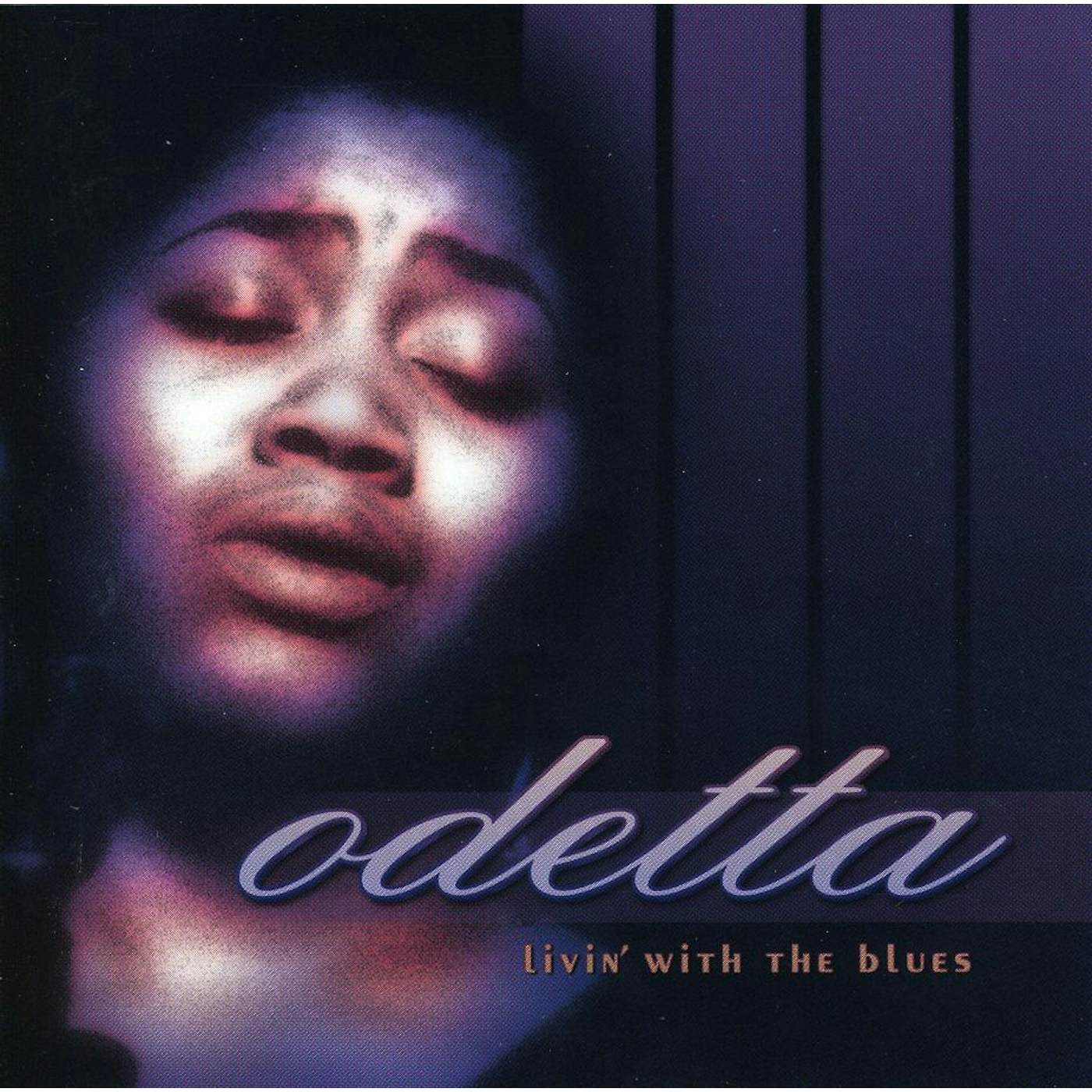 Odetta LIVIN WITH THE BLUES CD