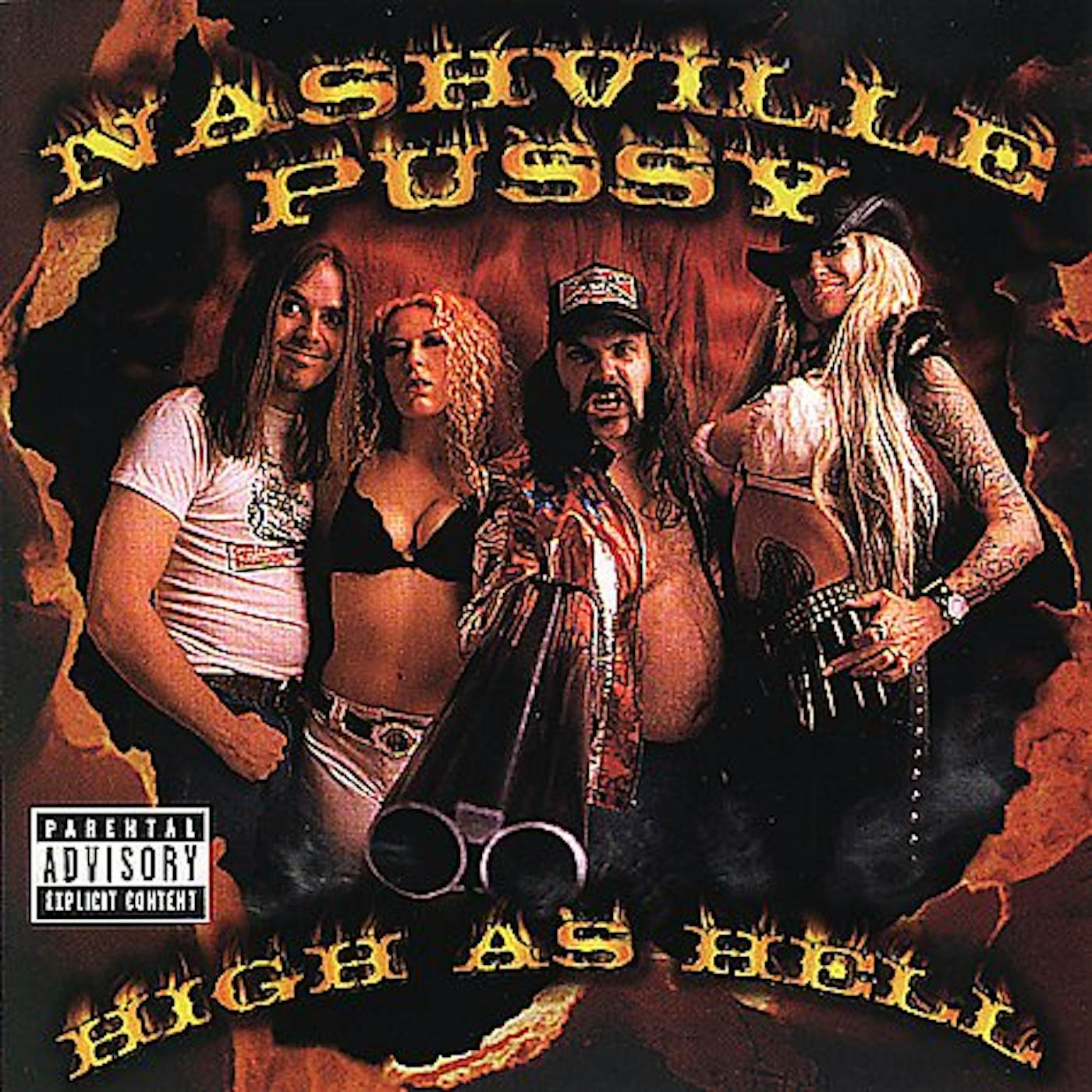 Nashville Pussy High As Hell Vinyl Record