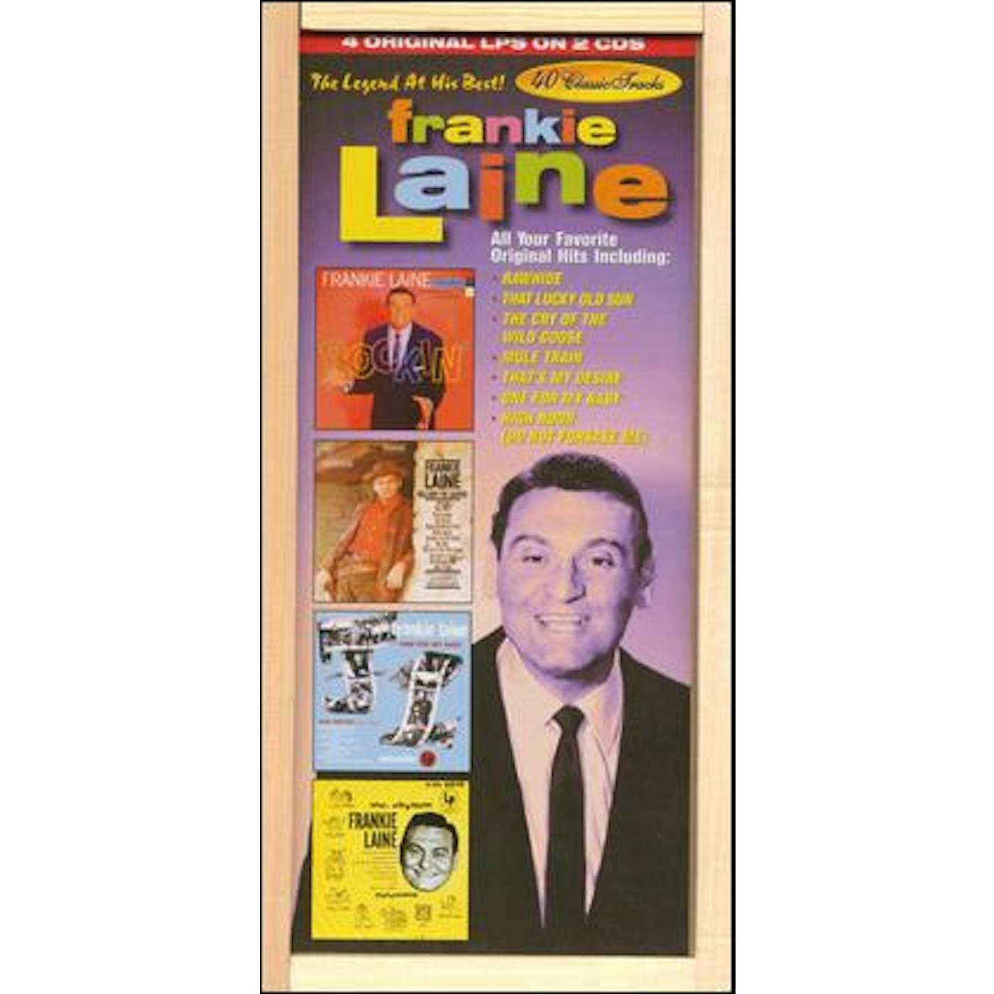 Frankie Laine LEGEND AT HIS BEST CD