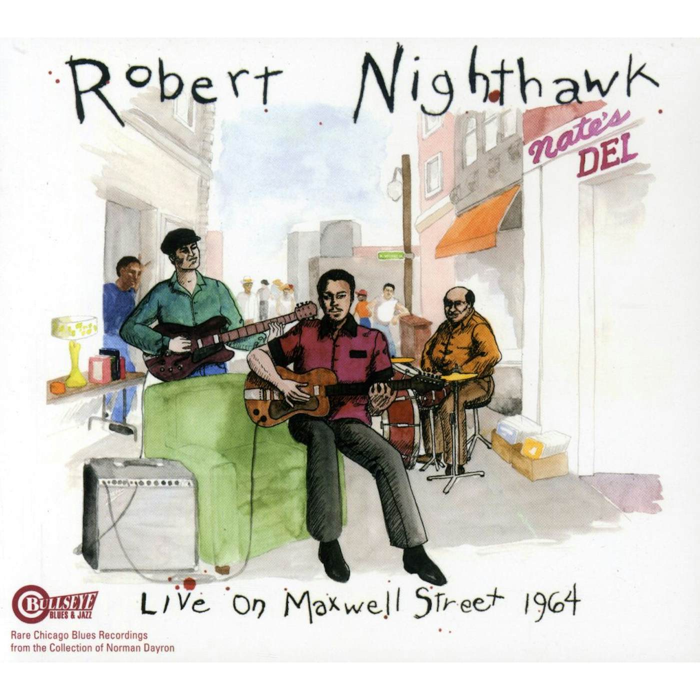 Robert Nighthawk LIVE ON MAXWELL STREET 1964 CD