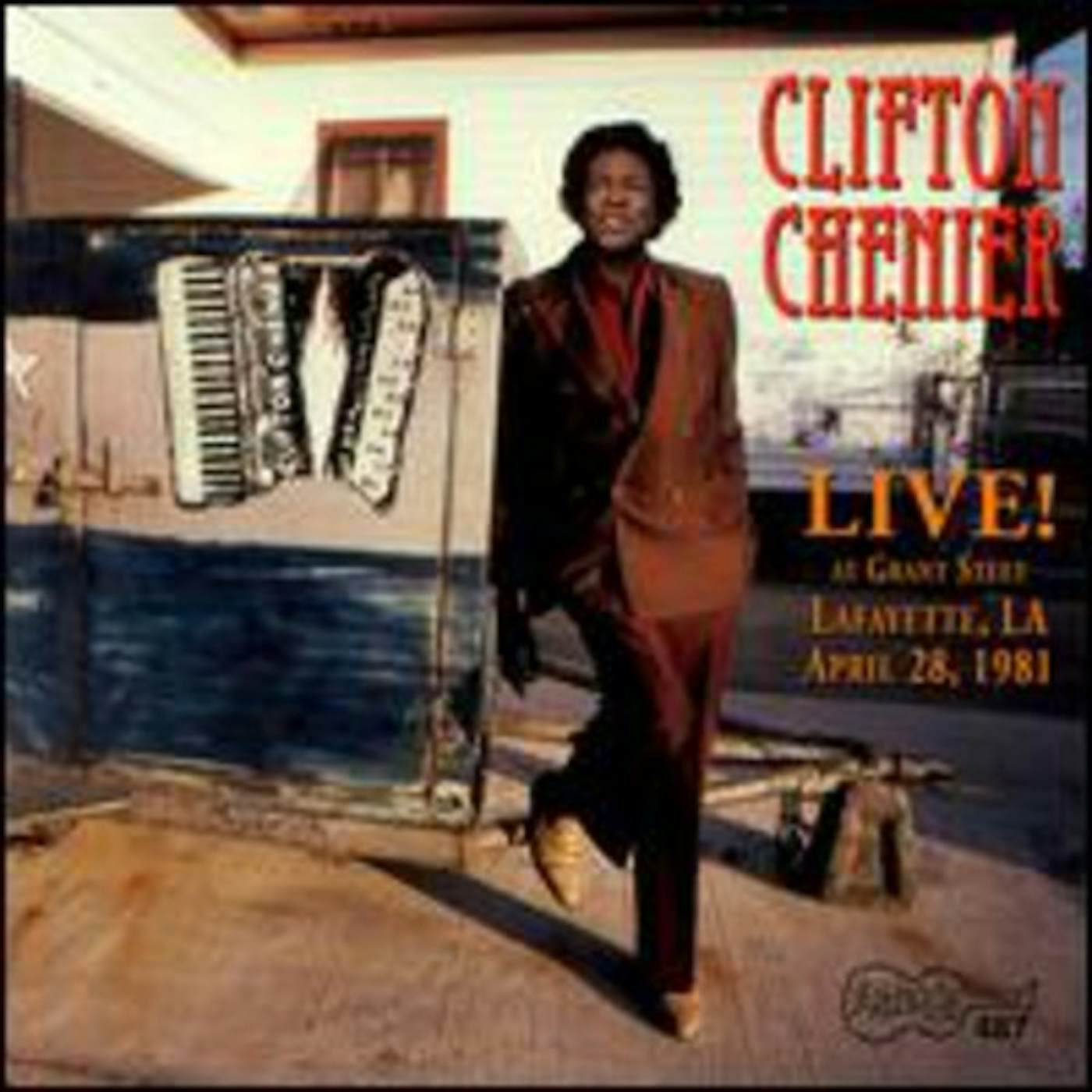 Clifton Chenier LIVE AT GRANT STREET CD