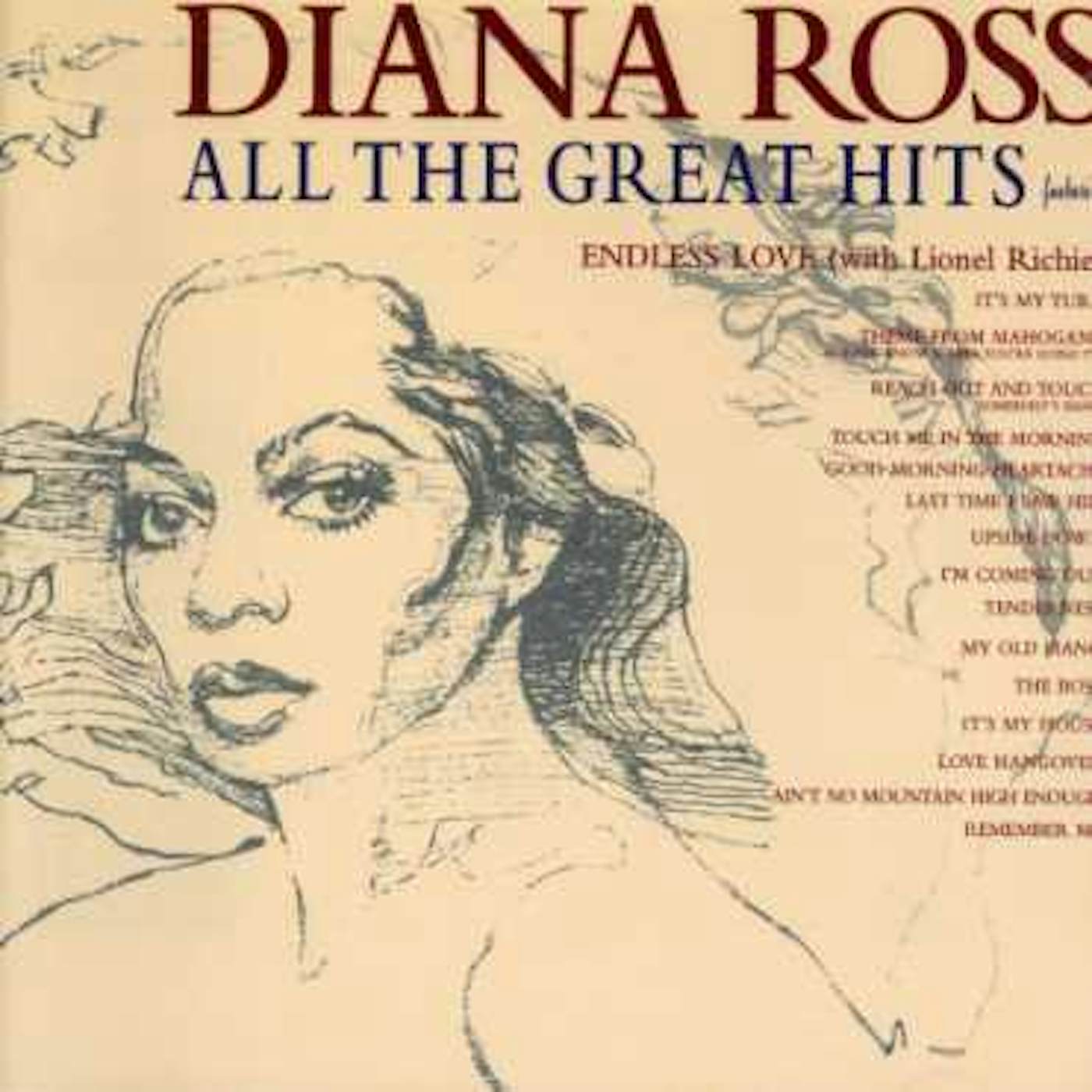Diana Ross ALL THE GREAT HITS CD