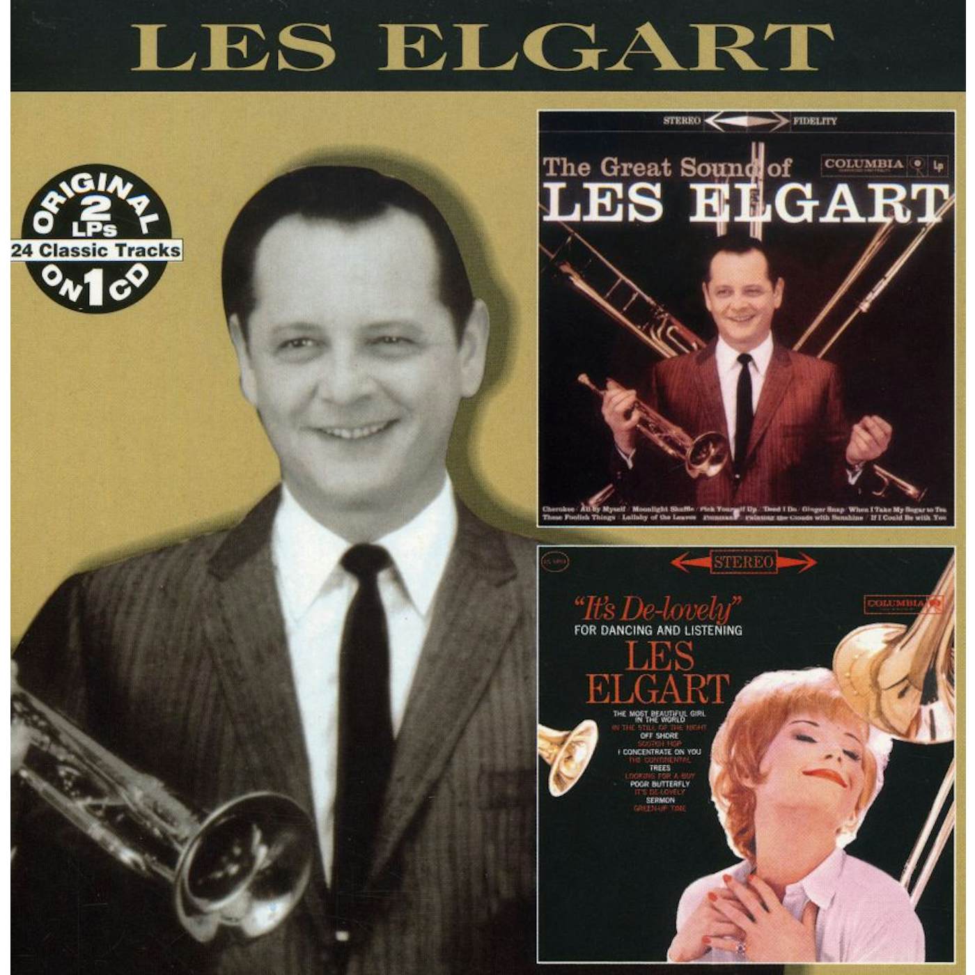 GREAT SOUND OF LES ELGART / IT'S DELOVELY CD