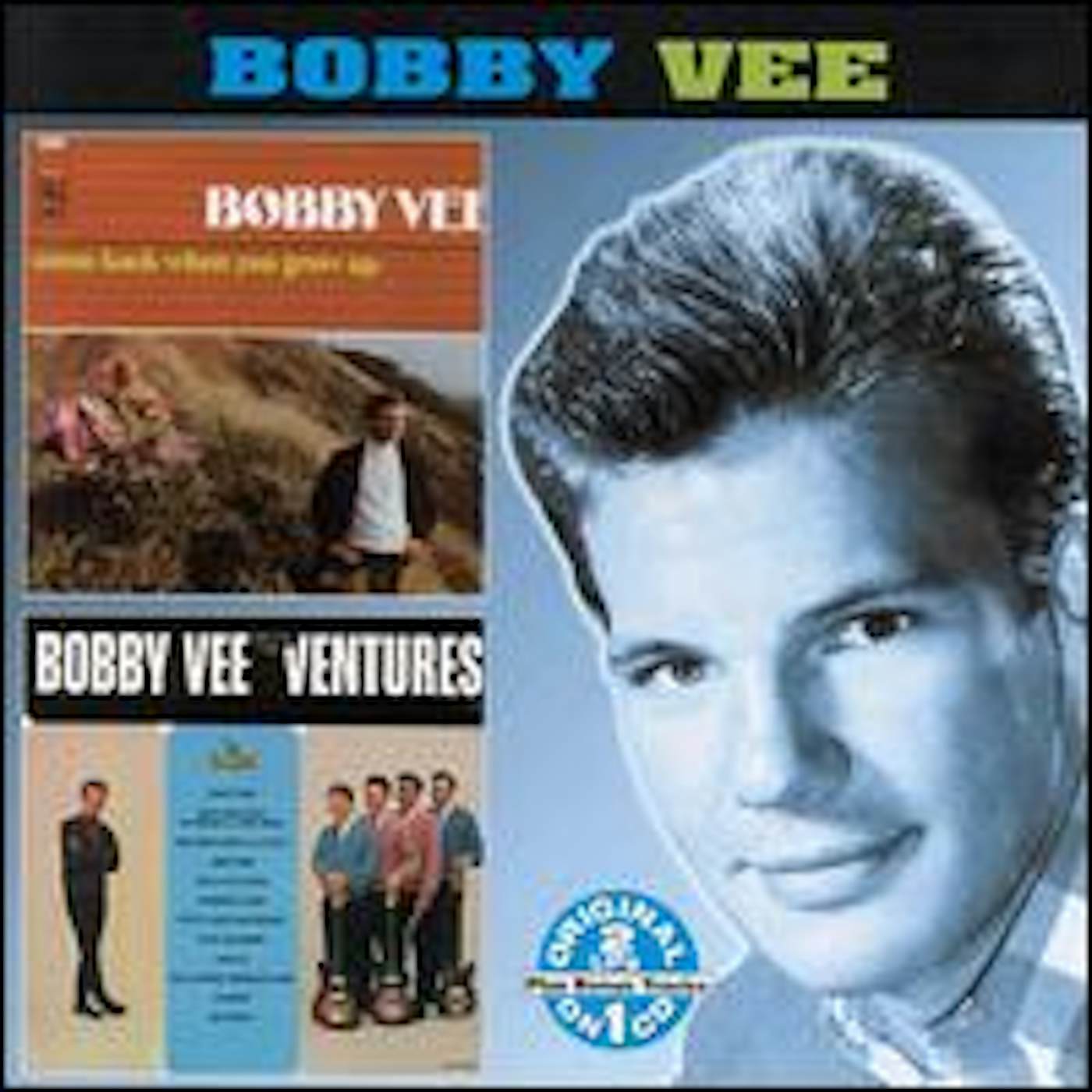Bobby Vee COME BACK WHEN YOU GROW UP / MEETS THE VENTURES CD