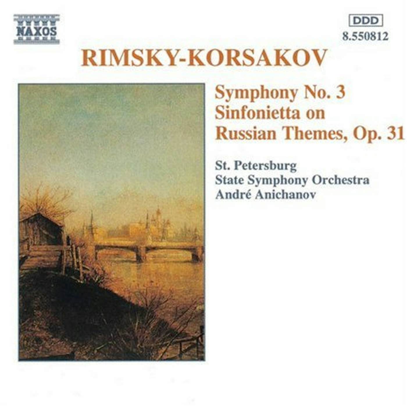 Rimsky-Korsakov SYMPHONY 3 & SINFONIETTA CD