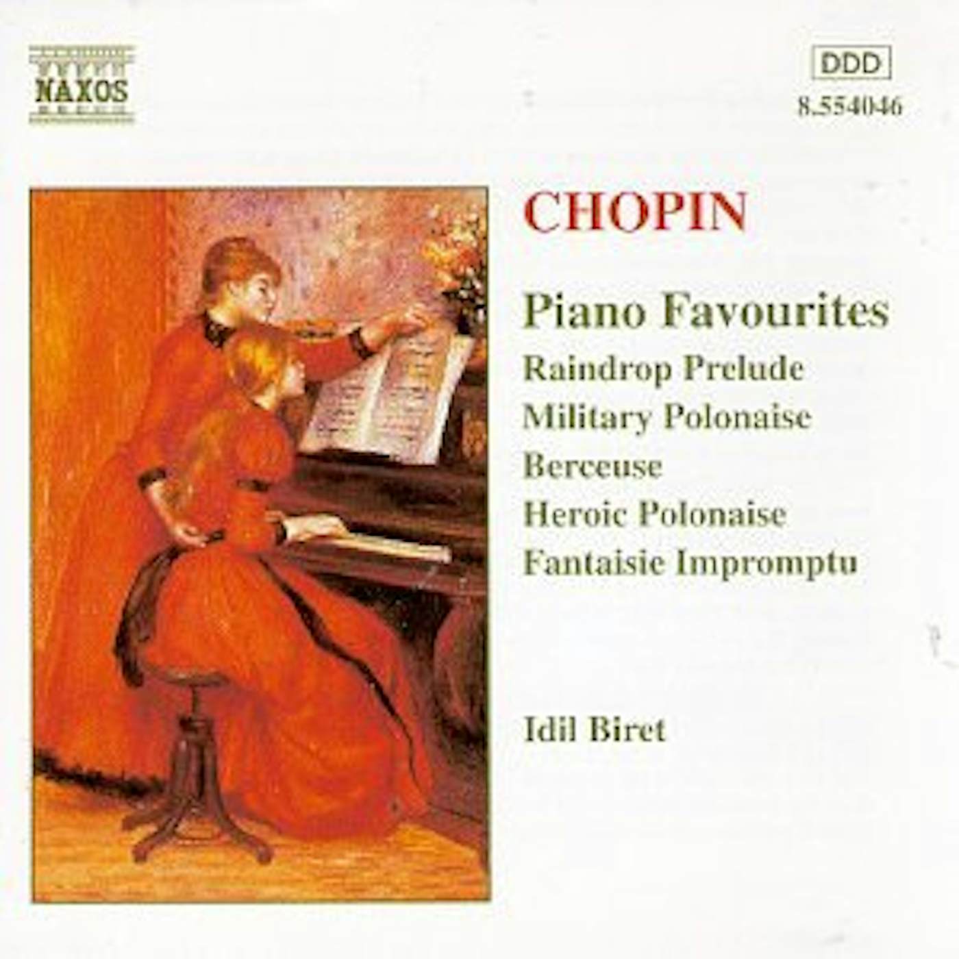 Frédéric Chopin PIANO FAVOURITES CD