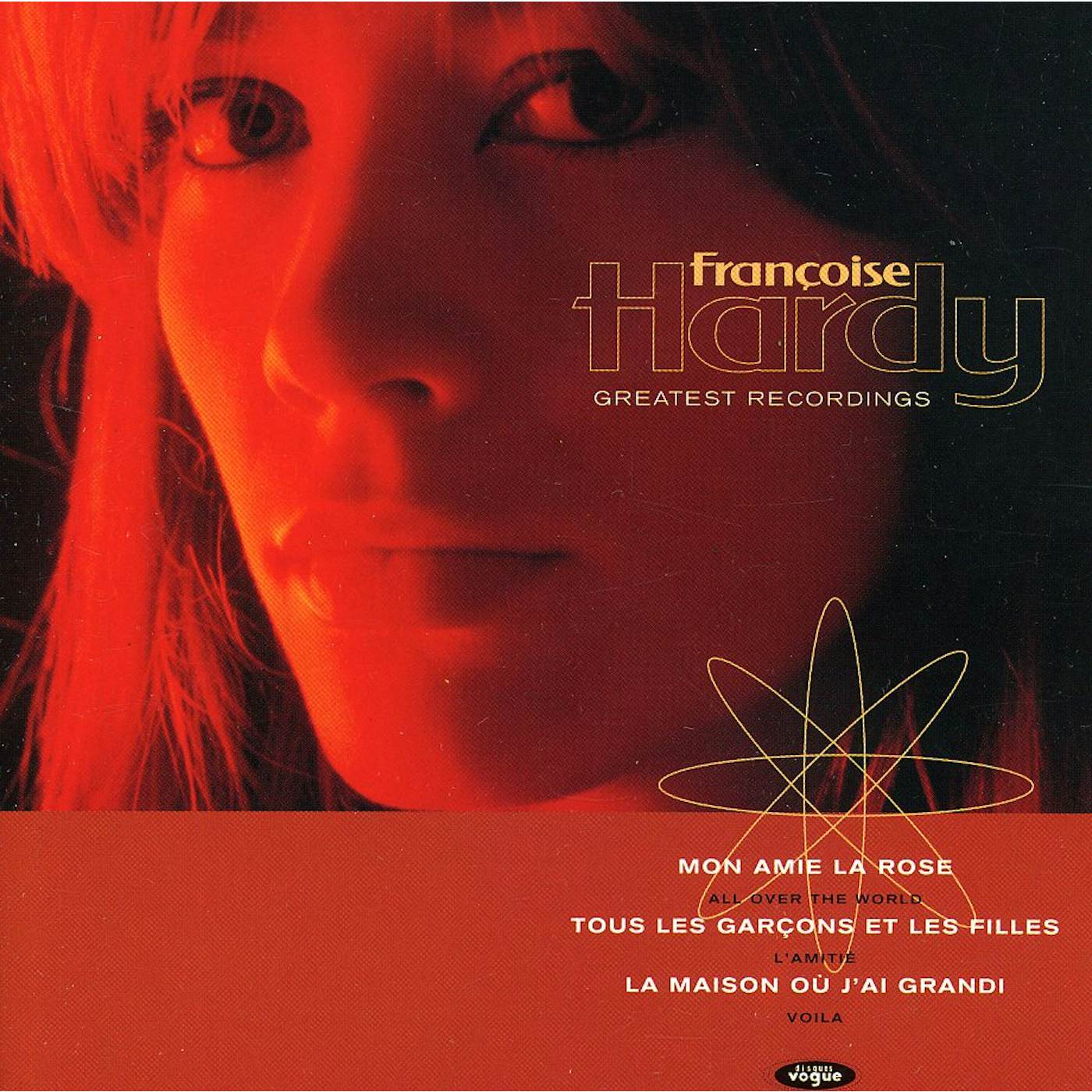 Françoise Hardy GREATEST RECORDINGS CD