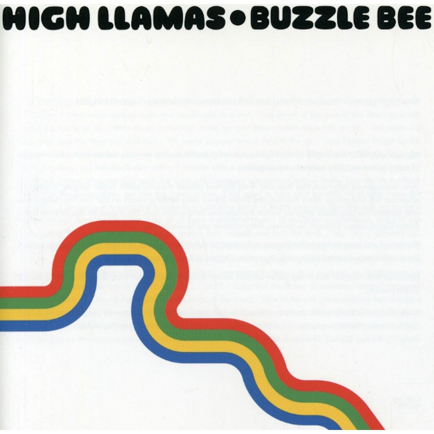 High Llamas BUZZLE BEE CD