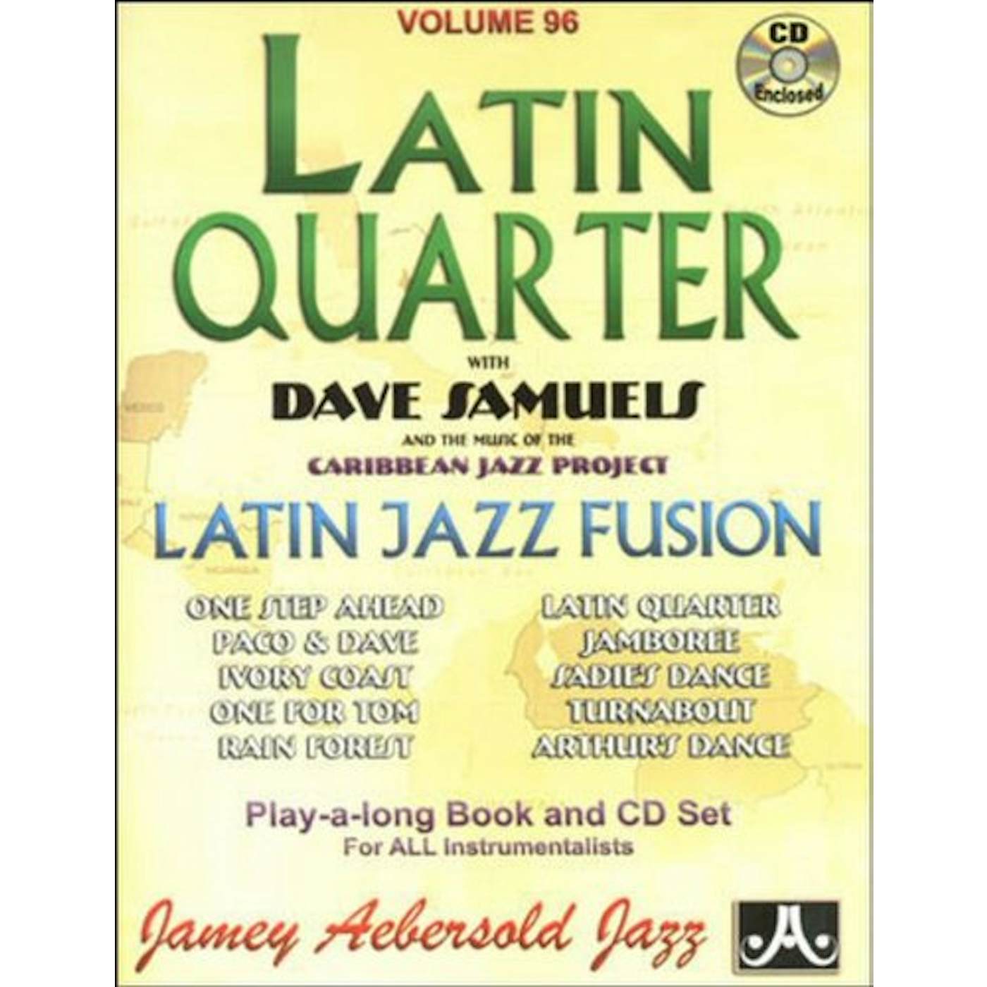 Jamey Aebersold LATIN QUARTER LATIN JAZZ FUSION CD