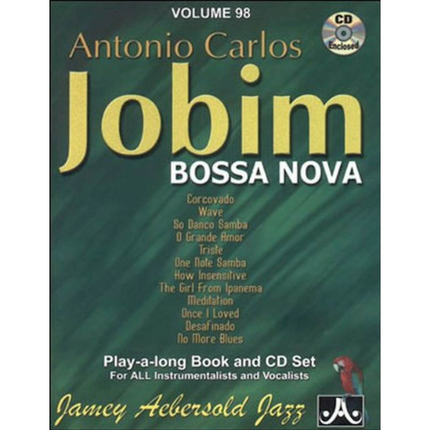 Jamey Aebersold ANTONIO CARLOS JOBIM CD