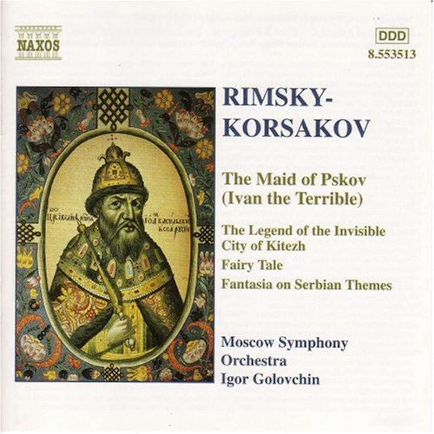 Rimsky-Korsakov IVAN THE TERRIBLE CD