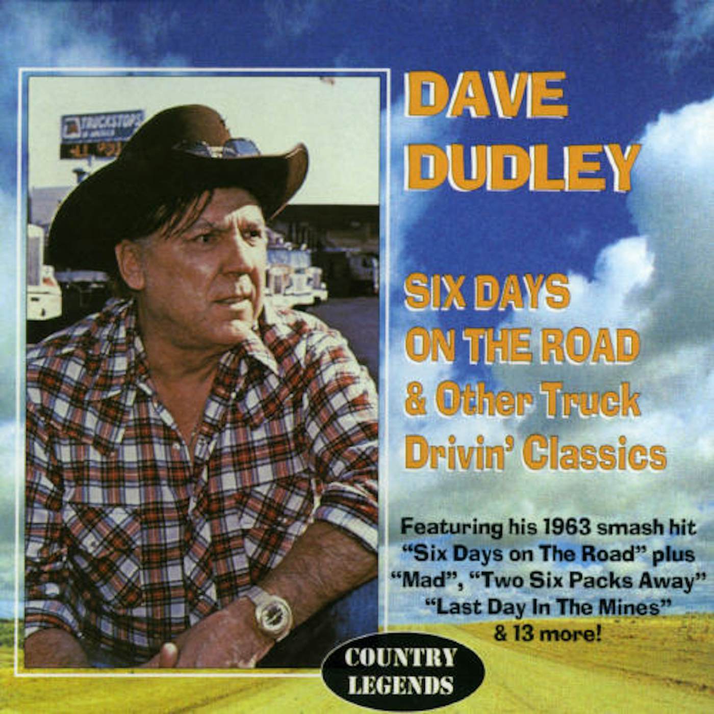 Dave Dudley SIX DAYS ON THE ROAD CD