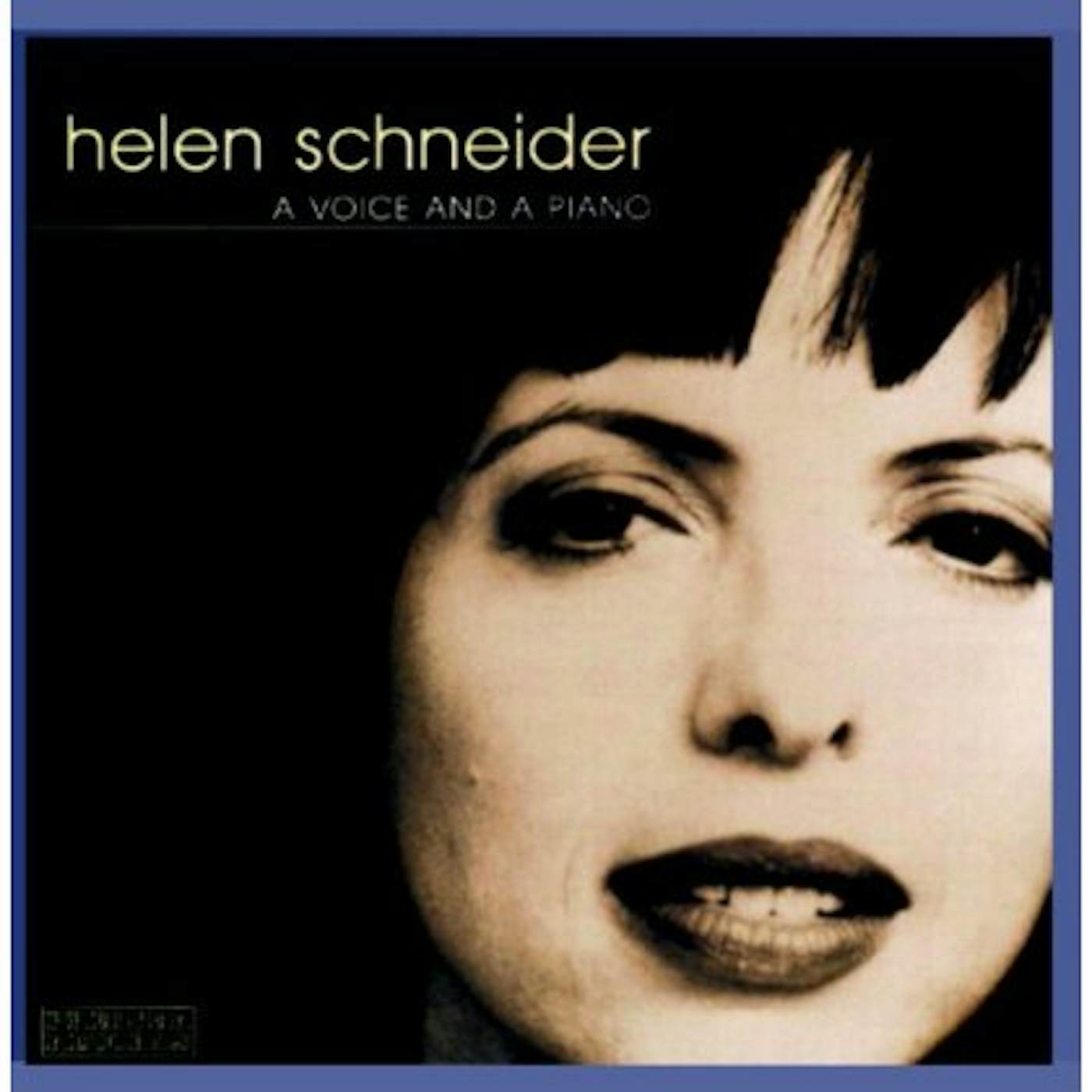 Helen Schneider VOICE & A PIANO CD