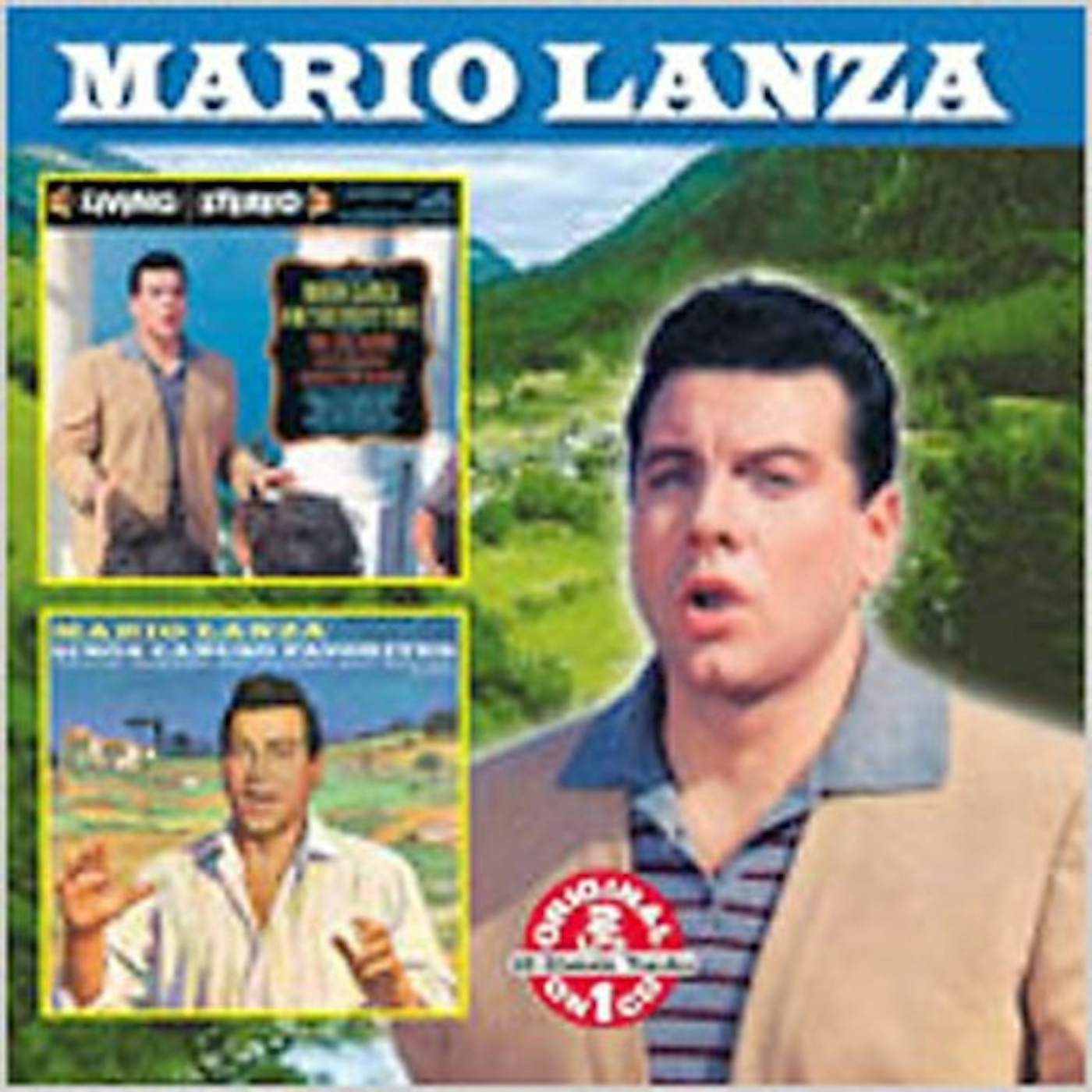 FOR THE FIRST TIME / MARIO LANZA SINGS CARUSO CD