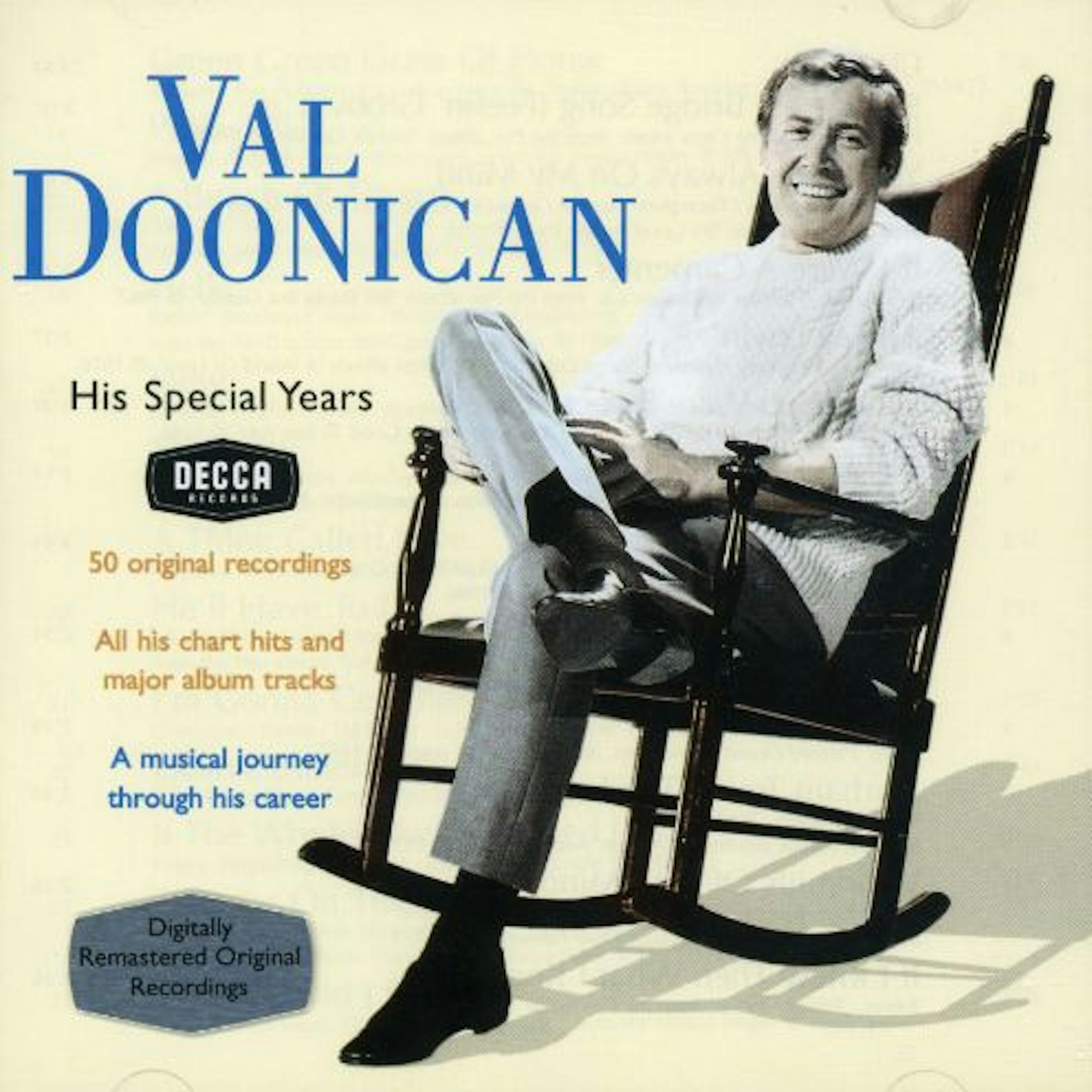Val Doonican HIS SPECIAL YEARS: VERY BEST CD