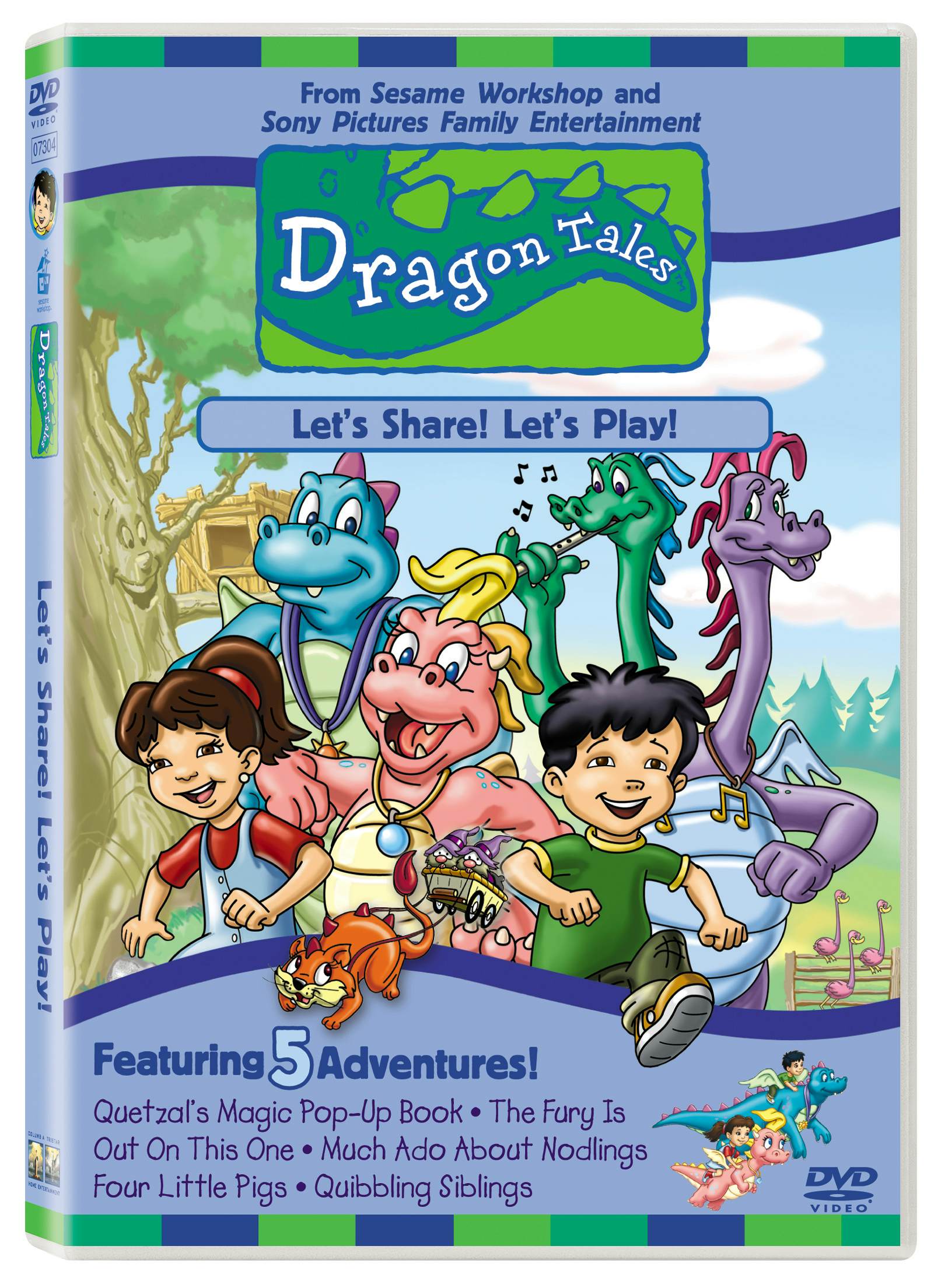 dragon tales lets be brave dvd