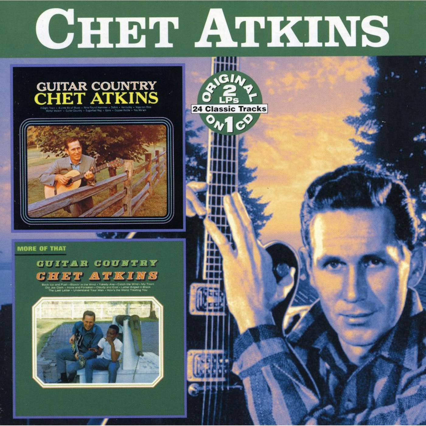 Chet Atkins GUITAR COUNTRY / MORE OF THAT GUITAR COUNTRY CD