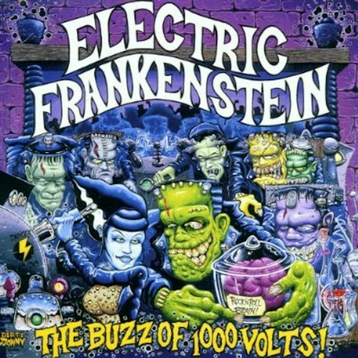 Electric Frankenstein BUZZ OF A 1000 VOLTS CD