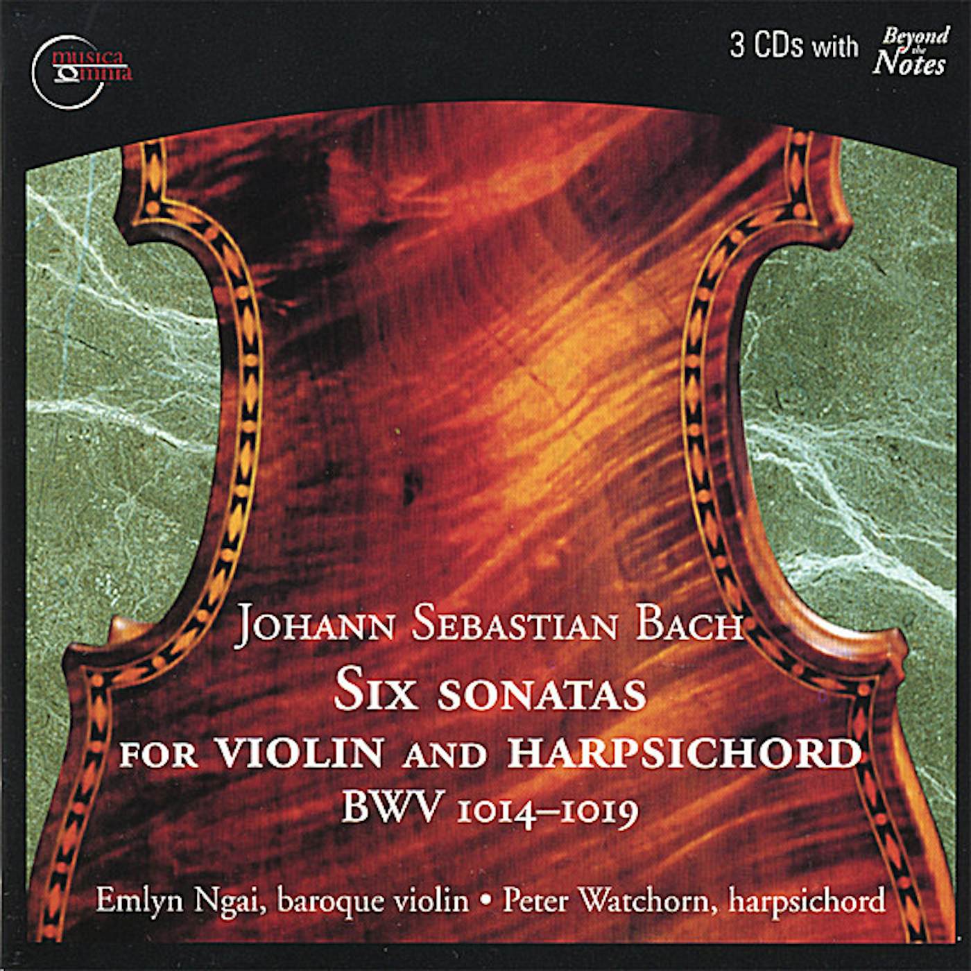 Johann Sebastian Bach SONATAS FOR VIOLIN & HARPSICHO CD