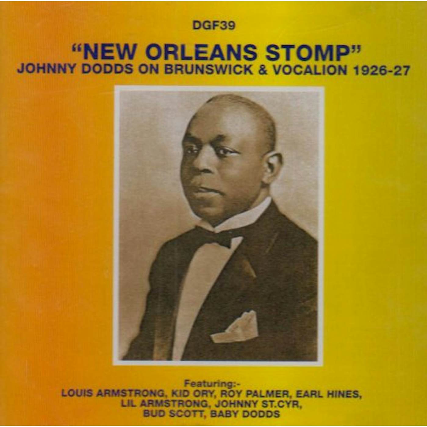 Johnny Dodds NEW ORLEANS STOMP: 1926-27 CD