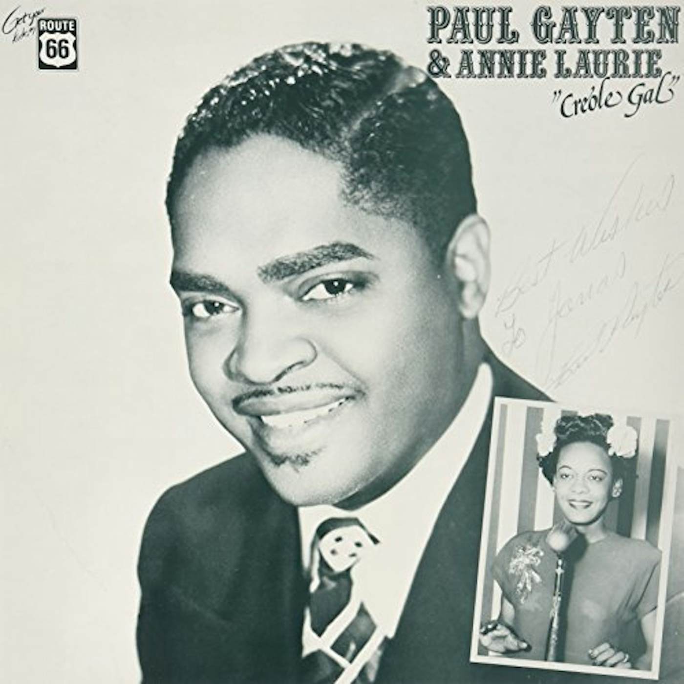 Paul Gayten & Annie Laurie CREOLE GAL Vinyl Record