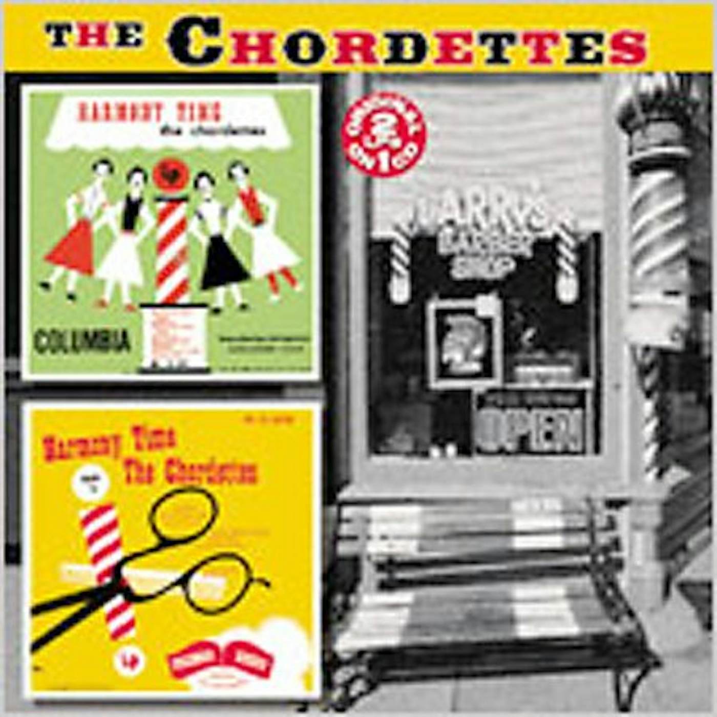 The Chordettes HARMONY TIME 1&2 CD