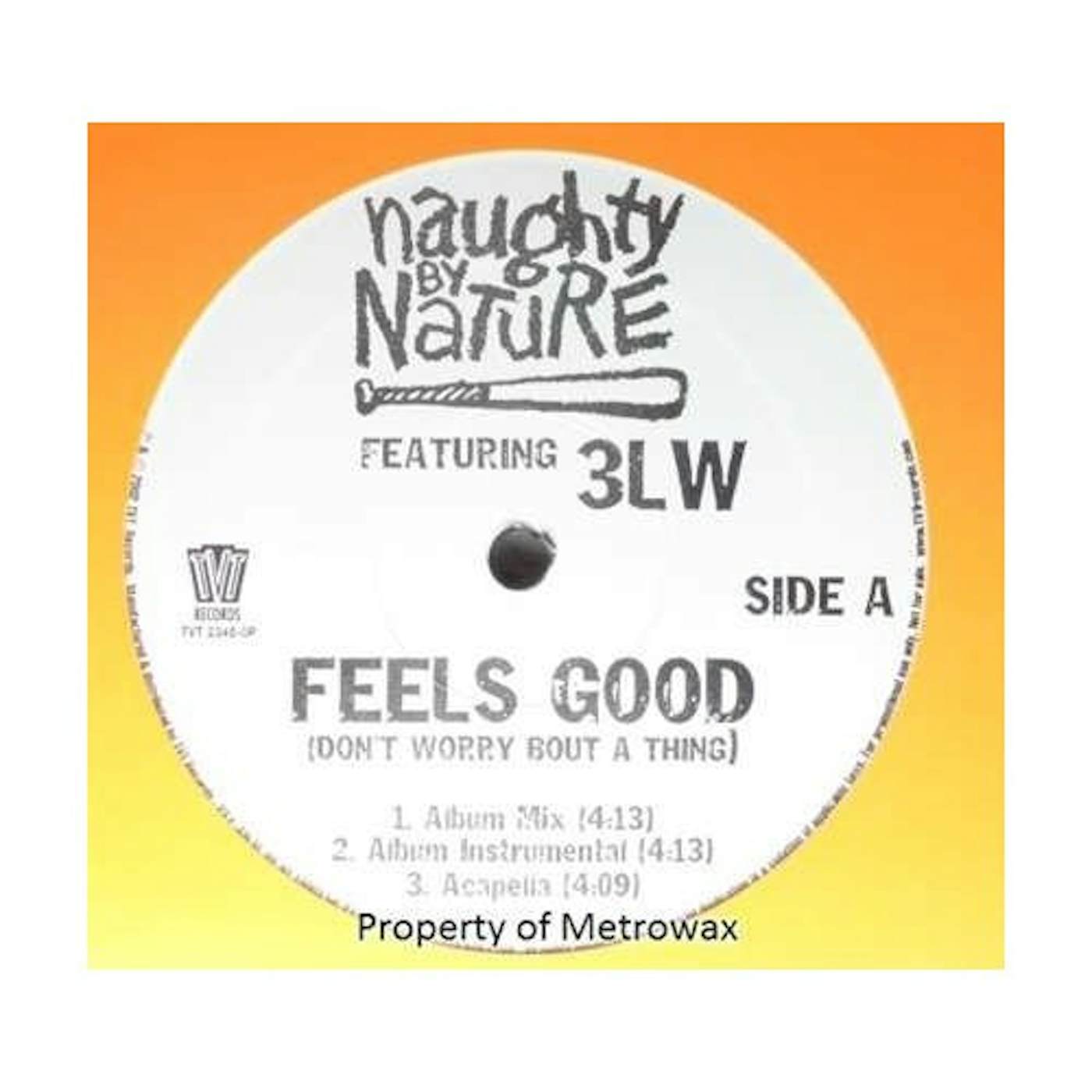 Naughty By Nature / 3Lw FEELS GOOD Vinyl Record