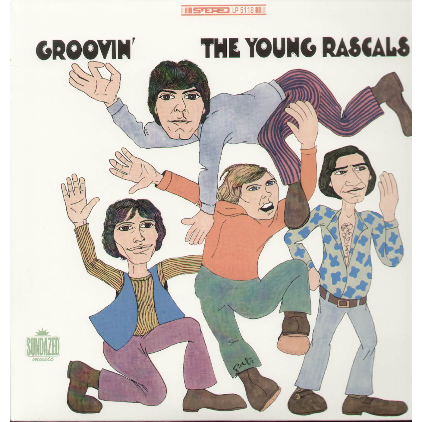 The Young Rascals GROOVIN Vinyl Record
