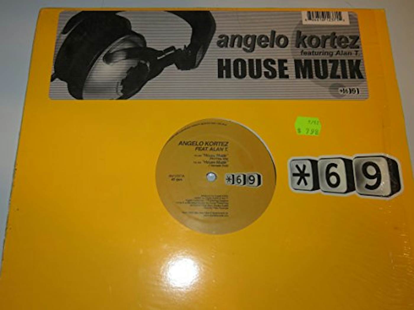 Angelo Kortez & Alan T. House Muzik Vinyl Record