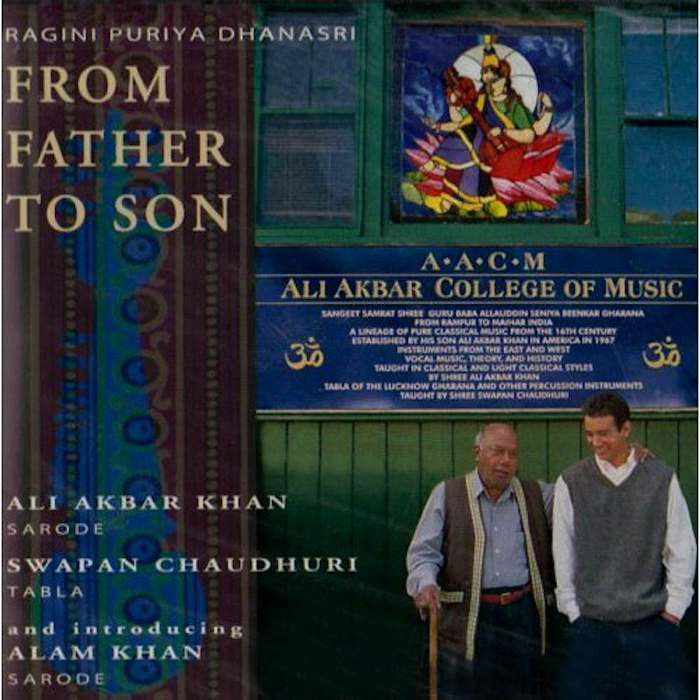Ali Akbar Khan FROM FATHER TO SON CD
