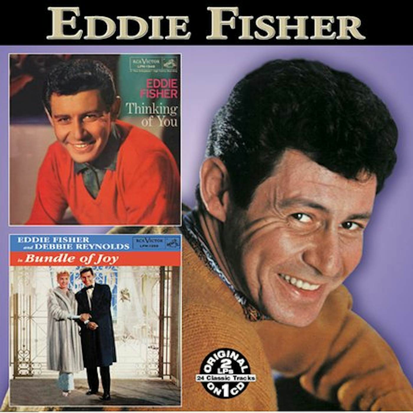 Eddie Fisher THINKING OF YOU / BUNDLE OF JOY CD