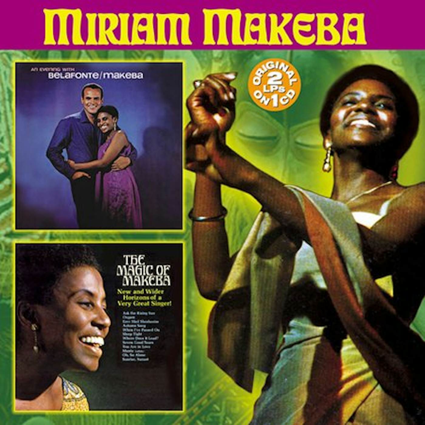EVENING WITH MIRIAM MAKEBA / MAGIC OF MIRIAM CD
