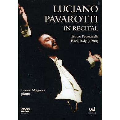 Luciano Pavarotti 1984 BARI RECITAL DVD