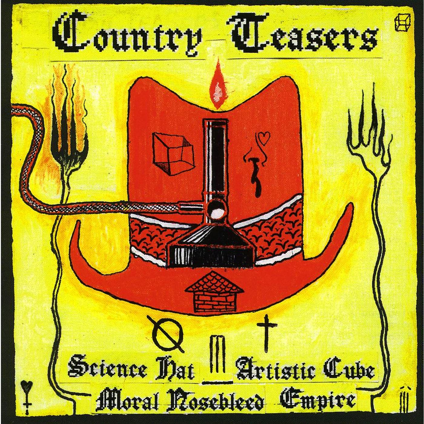 Country Teasers SCIENCE HAT ARTISTIC CUBE MORAL NOSEBLEED EMPIRE CD