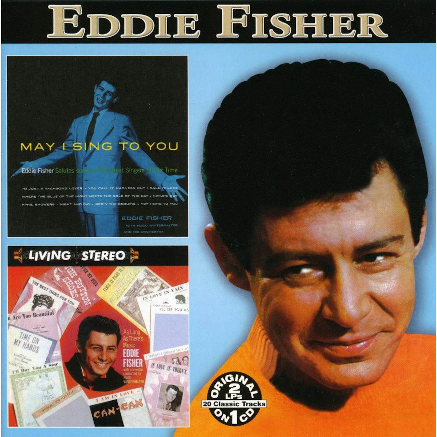 Eddie Fisher MAY I SING TO YOU / AS LONG AS THERE'S MUSIC CD