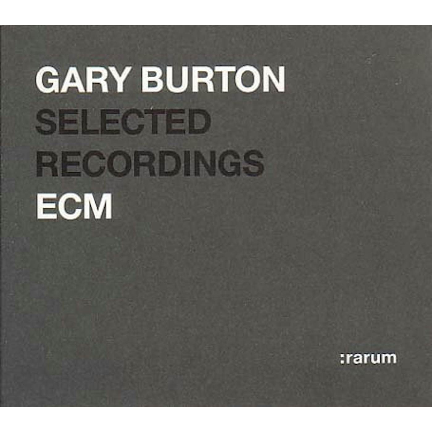 Gary Burton RARUM 4: SELECTED RECORDINGS CD