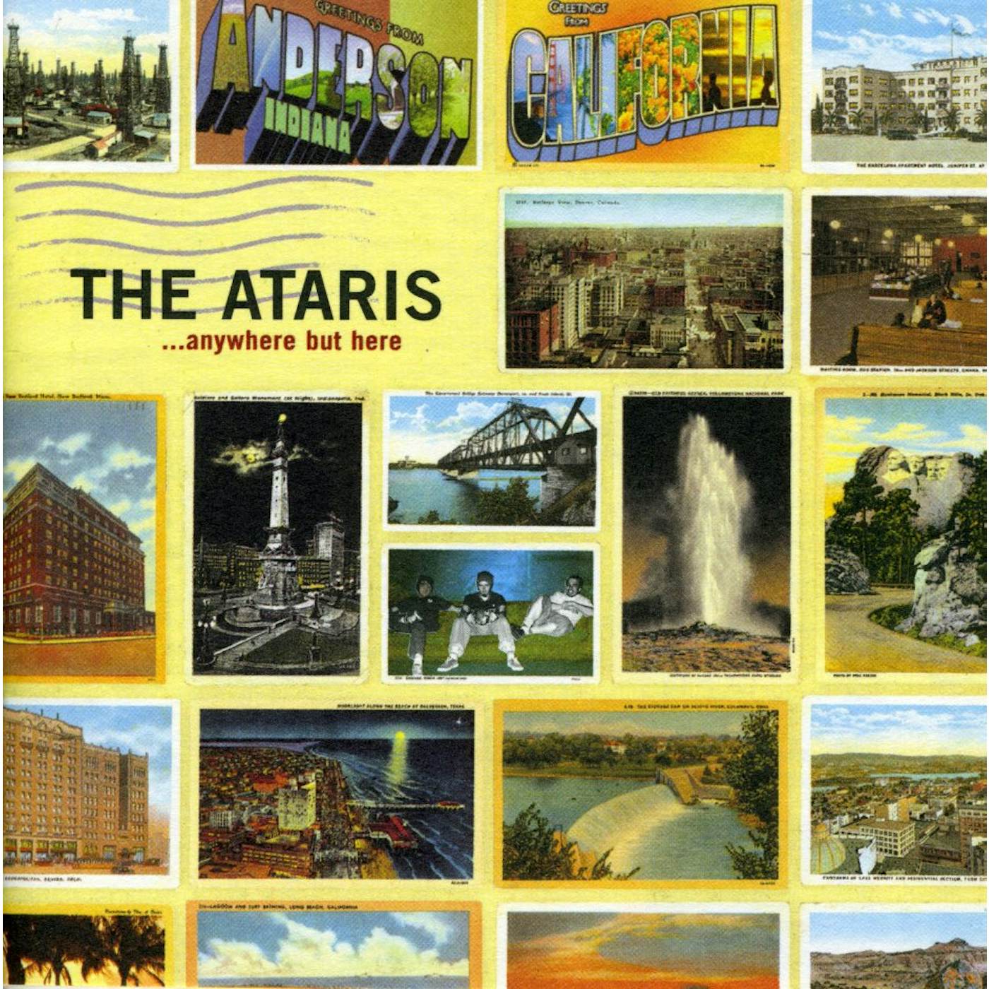 The Ataris ANYWHERE BUT HERE CD