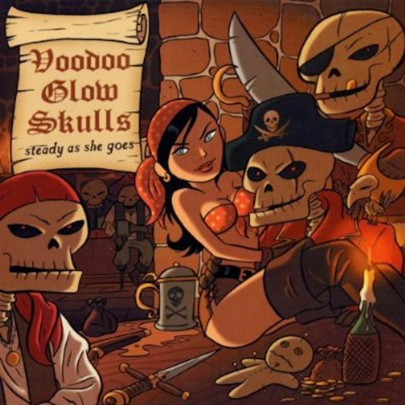 Voodoo Glow Skulls STEADY AS SHE GOES CD