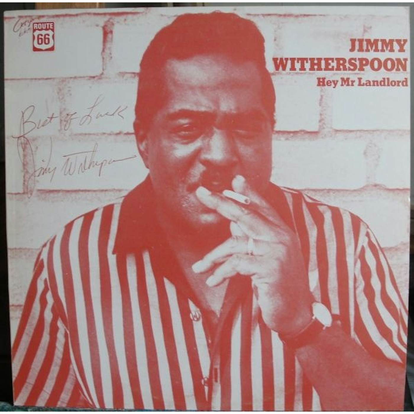 Jimmy Witherspoon HEY MR LANDLORD Vinyl Record