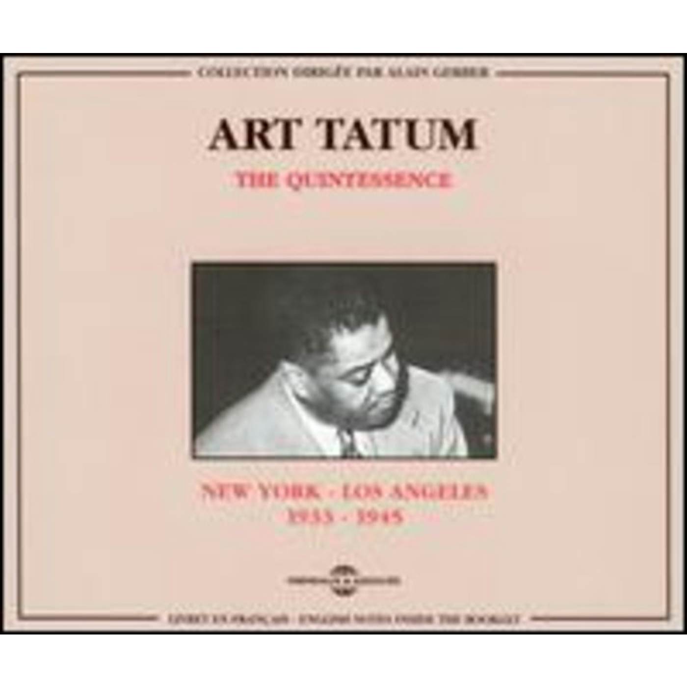 Art Tatum NEW YORK TO LOS ANGELES 1939-1945 CD
