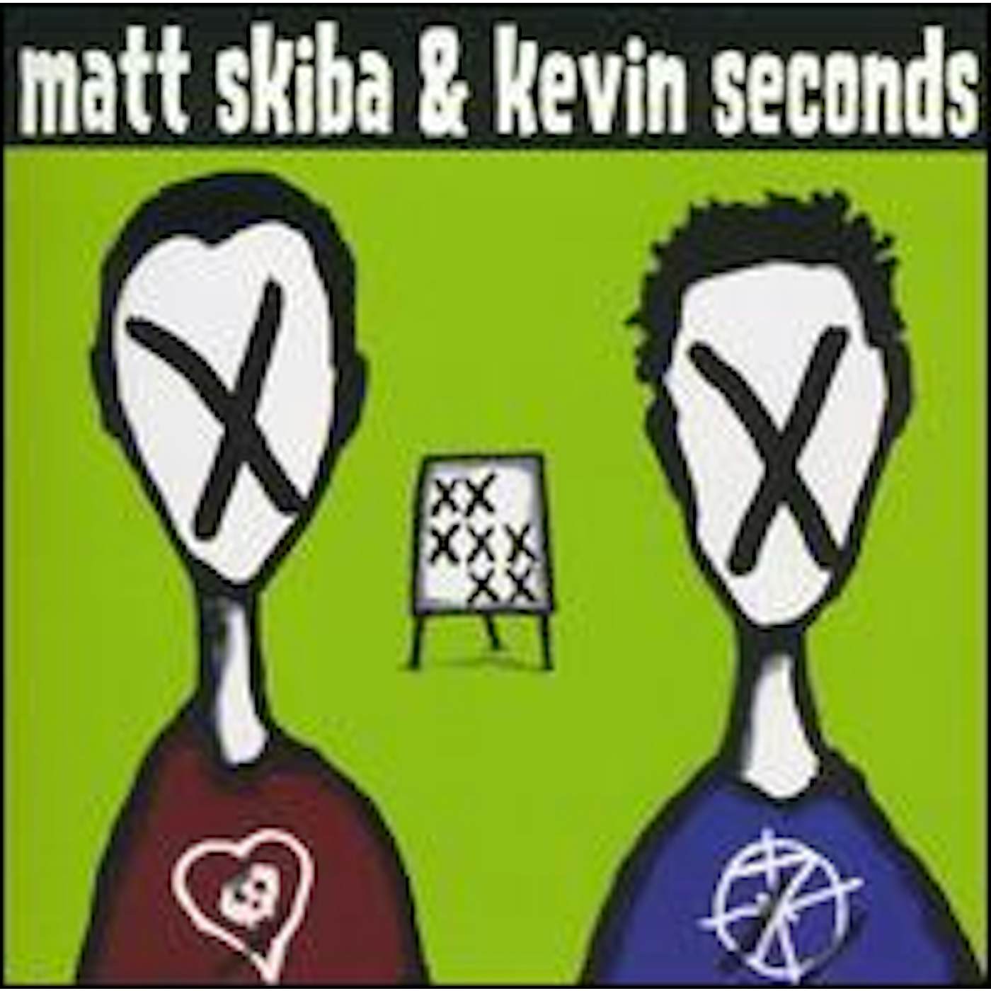 Matt Skiba / Kevin Seconds Split Vinyl Record