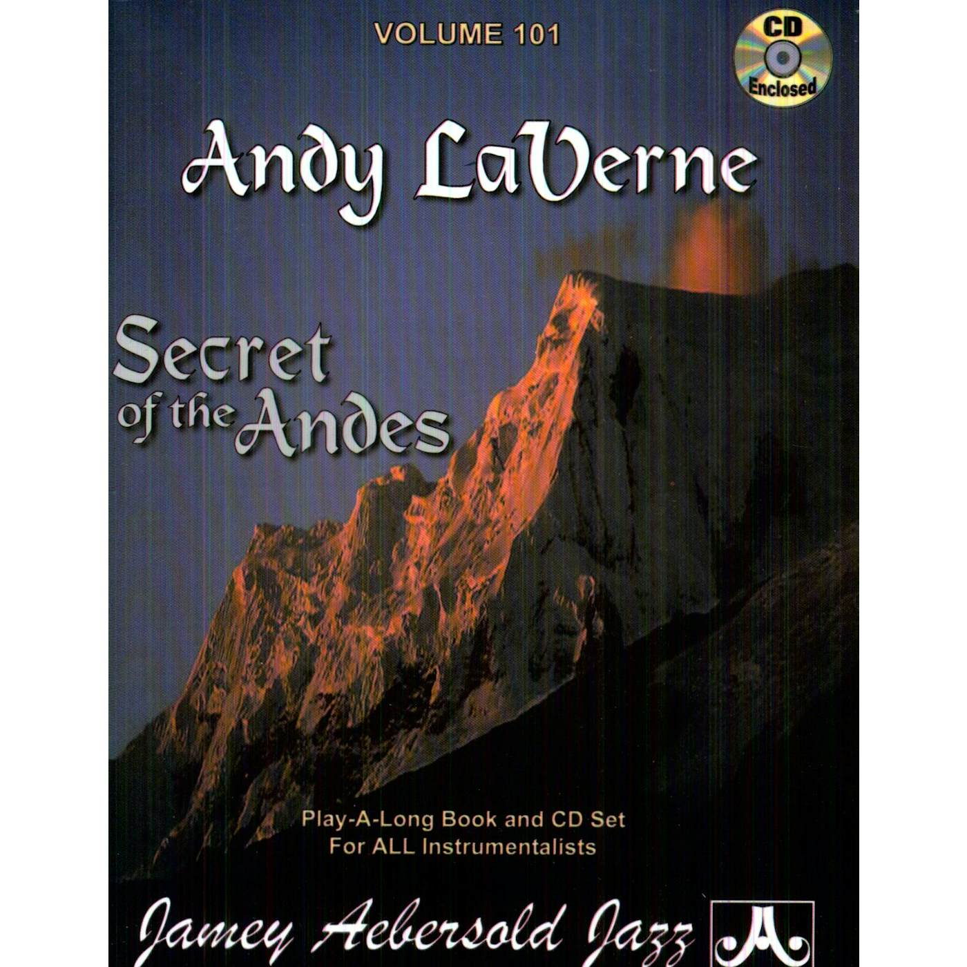 Jamey Aebersold ANDY LAVERNE: SECRET OF THE ANDES CD