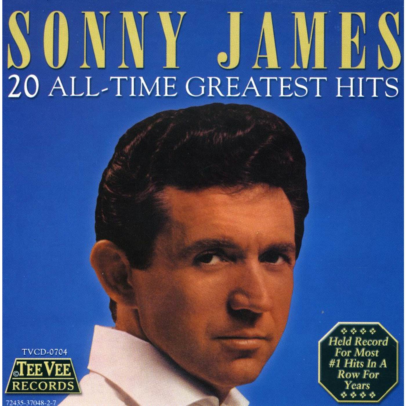 Sonny James 20 ALL TIME GREATEST HITS CD