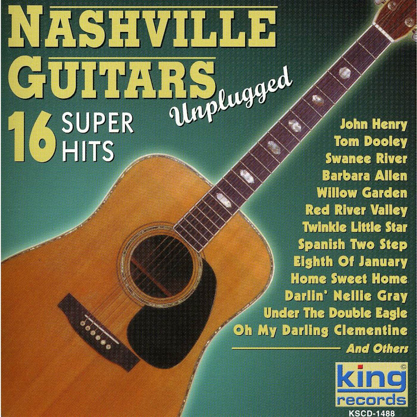 Nashville Guitars 16 SUPER HITS (UNPLUGGED) CD